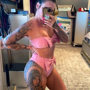 Swimsuit purchased specifically for photo shoot